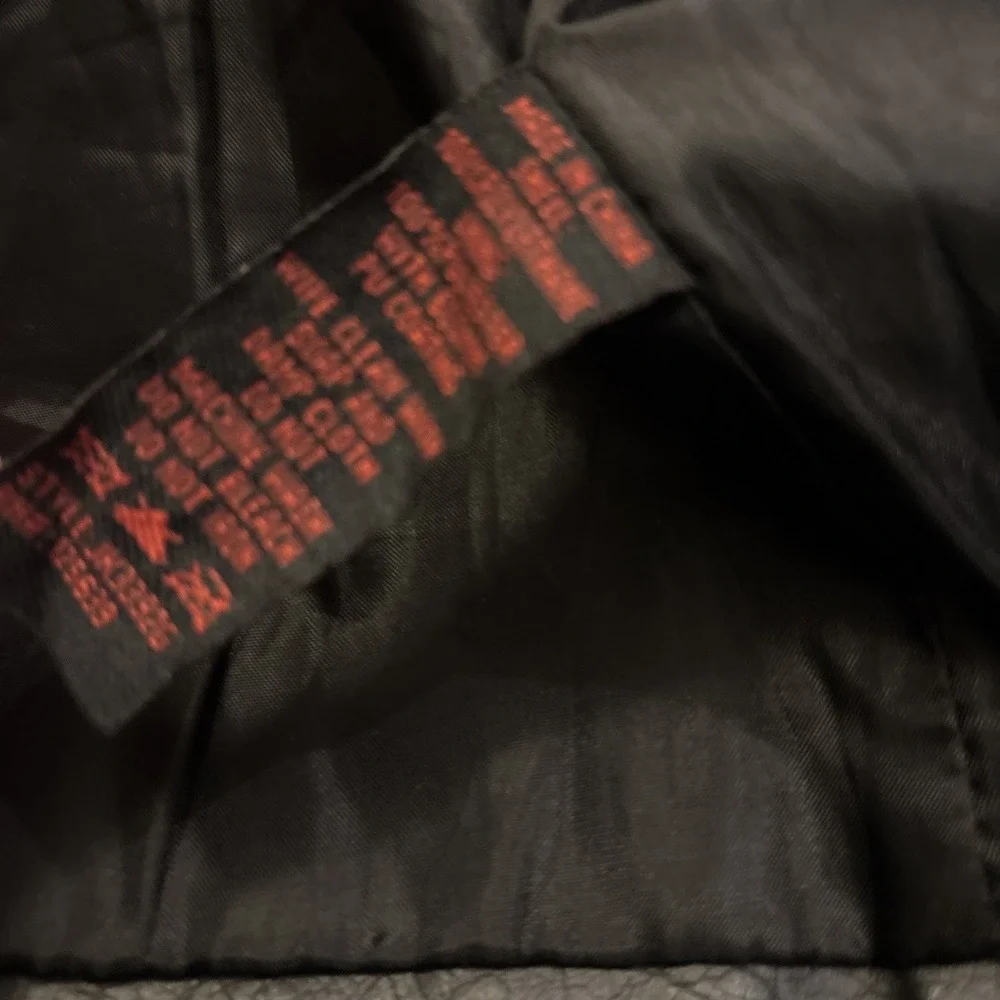 Yoki Faux Leather Zipper Jacket Girls Large 12-14‎ Motorcycle Moto